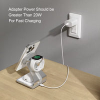 3-in-1 Magnetic Wireless Charging Station